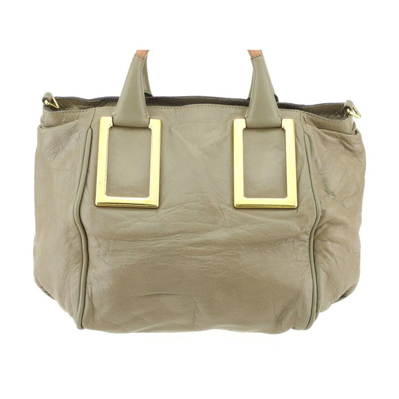 Chloe Handbags - Chloe Ethel Leather Handbag Beige